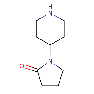 CAS No:91596-61-1 1-piperidin-4-ylpyrrolidin-2-one