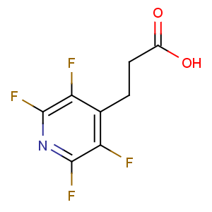 CAS No:916792-08-0 3-(2,3,5,6-tetrafluoropyridin-4-yl)propanoic acid