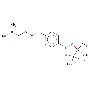 CAS No:918643-56-8 2-(3-N,N-Dimethylaminopropoxy)pyridine-5-boronic acidpinacol ester