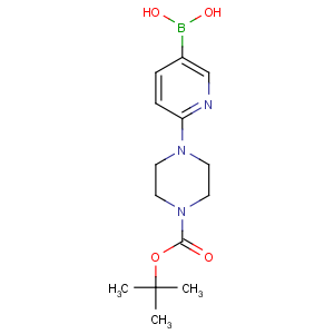 CAS No:919347-67-4 [6-[4-[(2-methylpropan-2-yl)oxycarbonyl]piperazin-1-yl]pyridin-3-yl]<br />boronic acid