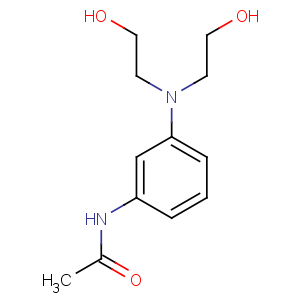 CAS No:92-02-4 N-[3-[bis(2-hydroxyethyl)amino]phenyl]acetamide