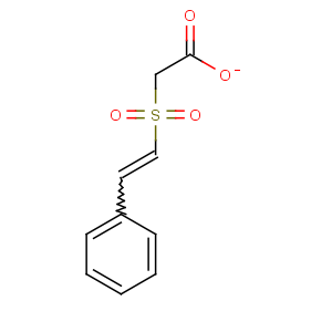 CAS No:92207-24-4 2-(2-phenylethenylsulfonyl)acetate