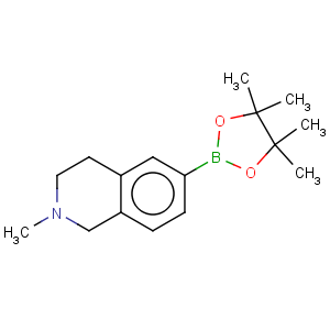 CAS No:922718-57-8 Isoquinoline,1,2,3,4-tetrahydro-2-methyl-6-(4,4,5,5-tetramethyl-1,3,2-dioxaborolan-2-yl)-