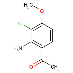 CAS No:923289-36-5 1-(2-amino-3-chloro-4-methoxyphenyl)ethanone
