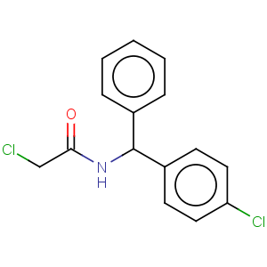 CAS No:92435-83-1 2-chloro-N-[(4-chlorophenyl)(phenyl)methyl]acetamide