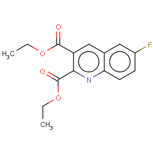 CAS No:92525-75-2 6-fluoroquinoline-2,3-dicarboxylic acid diethyl ester