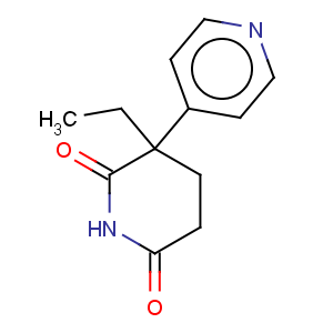 CAS No:92788-10-8 2,6-Piperidinedione,3-ethyl-3-(4-pyridinyl)-