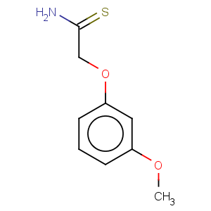 CAS No:927982-46-5 Ethanethioamide,2-(3-methoxyphenoxy)-