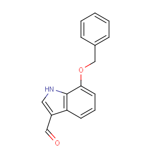 CAS No:92855-65-7 7-phenylmethoxy-1H-indole-3-carbaldehyde