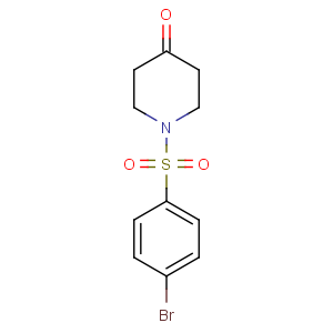 CAS No:929000-54-4 1-(4-bromophenyl)sulfonylpiperidin-4-one