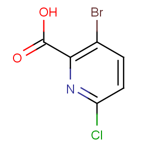 CAS No:929000-66-8 3-bromo-6-chloropyridine-2-carboxylic acid