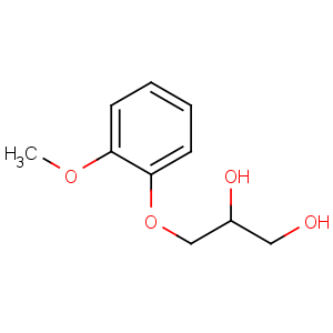 CAS No:93-14-1 3-(2-methoxyphenoxy)propane-1,2-diol
