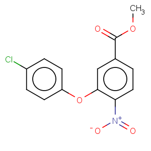 CAS No:931414-11-8 Benzoicacid, 3-(4-chlorophenoxy)-4-nitro-, methyl ester