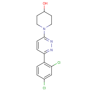 CAS No:93181-85-2 1-[6-(2,4-dichlorophenyl)pyridazin-3-yl]piperidin-4-ol
