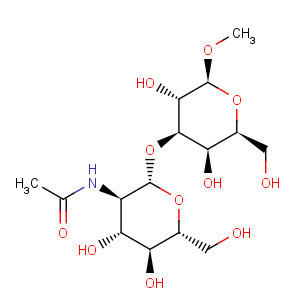 CAS No:93253-17-9 b-D-Galactopyranoside, methyl3-O-[2-(acetylamino)-2-deoxy-b-D-glucopyranosyl]-