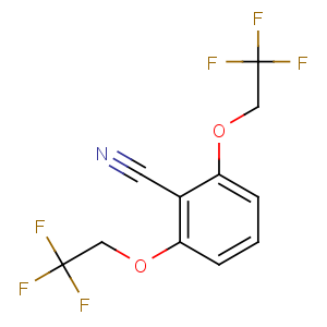 CAS No:93624-57-8 2,6-bis(2,2,2-trifluoroethoxy)benzonitrile