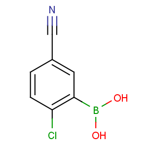 CAS No:936249-33-1 (2-chloro-5-cyanophenyl)boronic acid