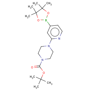 CAS No:936250-21-4 2-(4-tert-Butoxycarbonylpiperazin-1-yl)pyridine-4-boronic acidpinacol ester