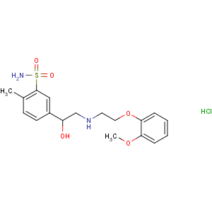CAS No:93633-92-2 5-[1-hydroxy-2-[2-(2-methoxyphenoxy)ethylamino]ethyl]-2-<br />methylbenzenesulfonamide