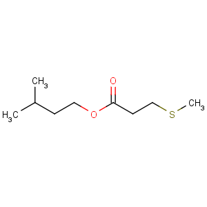 CAS No:93762-35-7 3-methylbutyl 3-methylsulfanylpropanoate