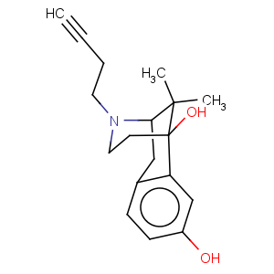 CAS No:93821-75-1 2,6-Methano-3-benzazocine-6,8(1H)-diol,3-(3-butyn-1-yl)-2,3,4,5-tetrahydro-11,11-dimethyl-