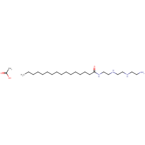 CAS No:93942-07-5 N-(2-((2-((2-Aminoethyl)amino)ethyl)amino)ethyl)palmitamide monoacetate