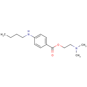 CAS No:94-24-6 2-(dimethylamino)ethyl 4-(butylamino)benzoate