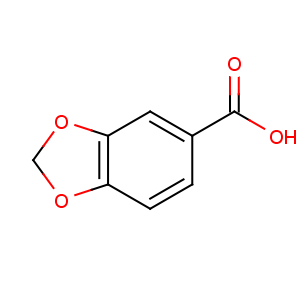 CAS No:94-53-1 1,3-benzodioxole-5-carboxylic acid