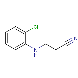 CAS No:94-89-3 3-(2-chloroanilino)propanenitrile