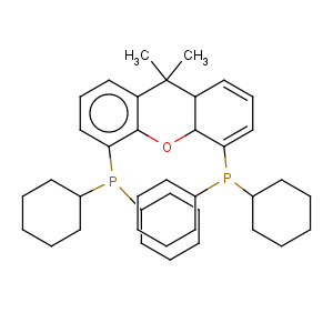 CAS No:940934-47-4 Phosphine, 1,1'-(9,9-dimethyl-9H-xanthene-4,5-diyl)bis[1,1-dicyclohexyl-