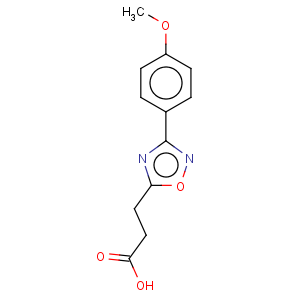 CAS No:94192-18-4 1,2,4-Oxadiazole-5-propanoicacid, 3-(4-methoxyphenyl)-