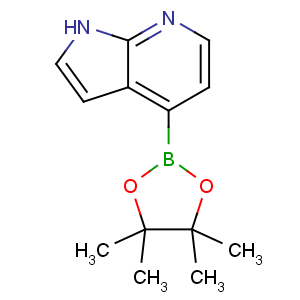CAS No:942919-26-8 4-(4,4,5,5-tetramethyl-1,3,2-dioxaborolan-2-yl)-1H-pyrrolo[2,<br />3-b]pyridine