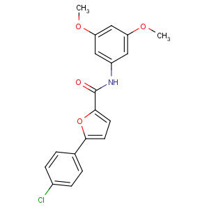 CAS No:944261-79-4 5-(4-chlorophenyl)-N-(3,5-dimethoxyphenyl)furan-2-carboxamide