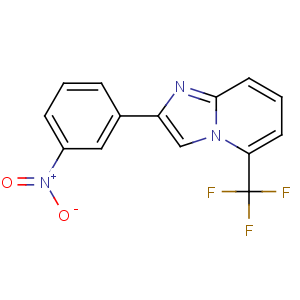 CAS No:944580-86-3 2-(3-nitrophenyl)-5-(trifluoromethyl)imidazo[1,2-a]pyridine