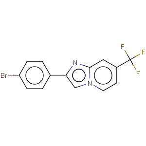 CAS No:944580-92-1 Imidazo[1,2-a]pyridine,2-(4-bromophenyl)-7-(trifluoromethyl)-