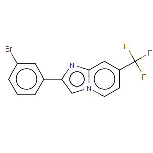 CAS No:944580-93-2 2-(3-Bromo-phenyl)-7-trifluoromethyl-imidazo[1,2-a]pyridine
