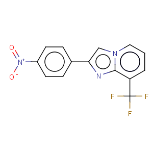 CAS No:944581-02-6 2-(4-nitro-phenyl)-8-trifluoromethyl-imidazo[1,2-a]pyridine