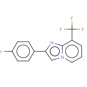 CAS No:944581-03-7 2-(4-iodo-phenyl)-8-trifluoromethyl-imidazo[1,2-a]pyridine