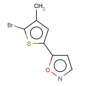 CAS No:945392-05-2 Isoxazole,5-(5-bromo-4-methyl-2-thienyl)-