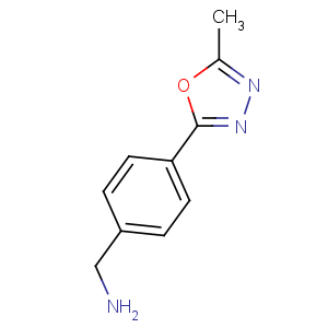 CAS No:946409-19-4 [4-(5-methyl-1,3,4-oxadiazol-2-yl)phenyl]methanamine