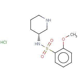 CAS No:947532-56-1 (r)-2-methoxy-n-piperidin-3-yl-benzenesulfonamide hydrochloride