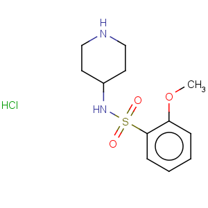 CAS No:947533-35-9 2-methoxy-n-piperidin-4-yl-benzenesulfonamide hydrochloride