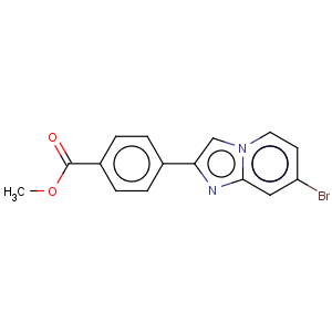 CAS No:947533-62-2 4-(7-Bromo-imidazo[1,2-a]pyridin-2-yl)-benzoic acid methyl ester