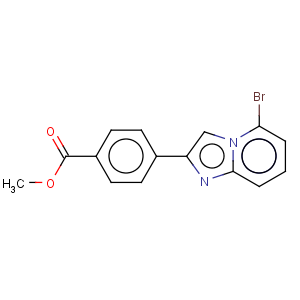 CAS No:947533-88-2 4-(5-Bromo-imidazo[1,2-a]pyridin-2-yl)-benzoic acid methyl ester