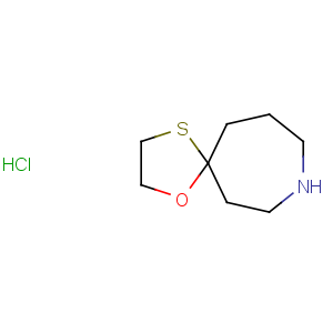 CAS No:947534-13-6 1-Oxa-4-thia-8-azaspiro[4.6]undecane,hydrochloride (1:1)