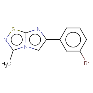 CAS No:947534-77-2 6-(3-Bromo-phenyl)-3-methyl-imidazo[1,2-d][1,2,4]thiadiazole