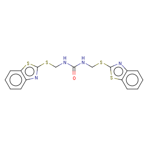 CAS No:95-35-2 Urea,N,N'-bis[(2-benzothiazolylthio)methyl]-