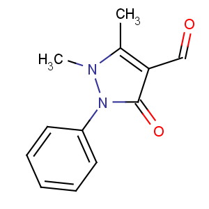 CAS No:950-81-2 1,5-dimethyl-3-oxo-2-phenylpyrazole-4-carbaldehyde