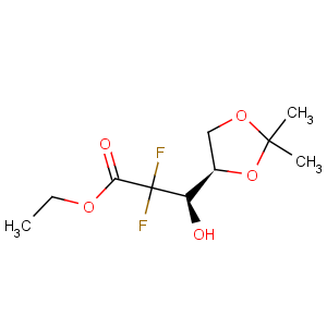 CAS No:95058-92-7 Ethyl (3R,S)-2,2-difluoro-3-hydroxy-3-(2,2-dimethyldioxolan-4-yl)propionate
