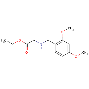 CAS No:95218-34-1 ethyl 2-[(2,4-dimethoxyphenyl)methylamino]acetate